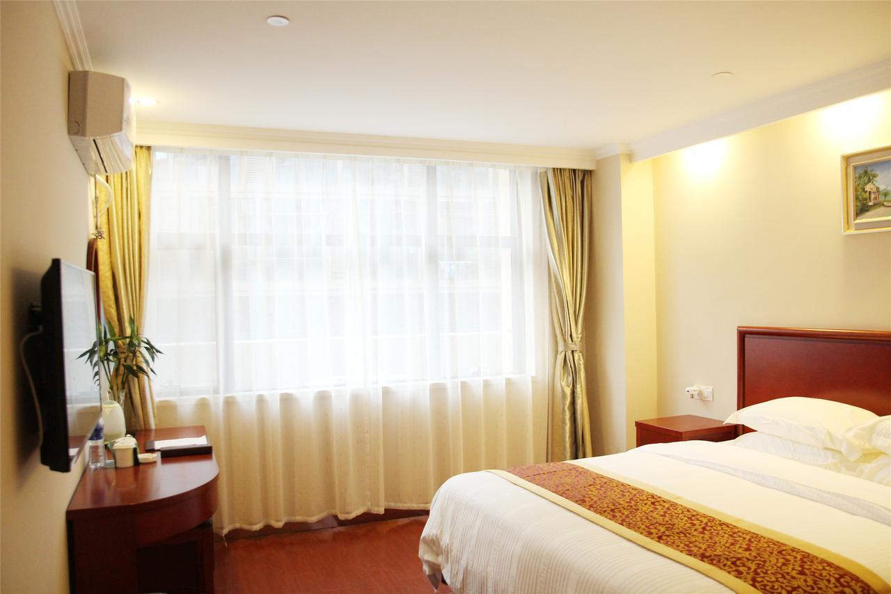 Greentree Inn Shandong Yantai Development Zone International Airport Shell Hotel Penglai Esterno foto