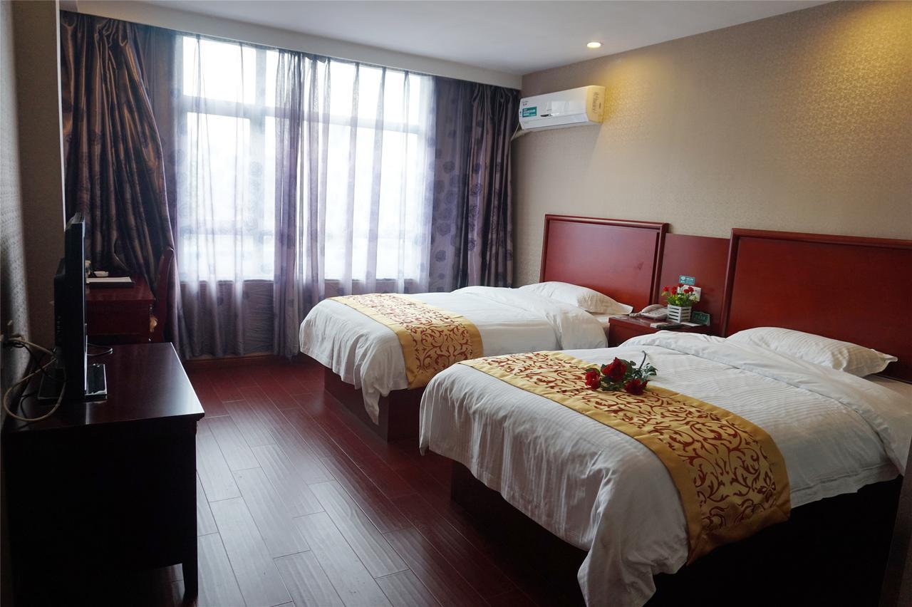 Greentree Inn Shandong Yantai Development Zone International Airport Shell Hotel Penglai Esterno foto