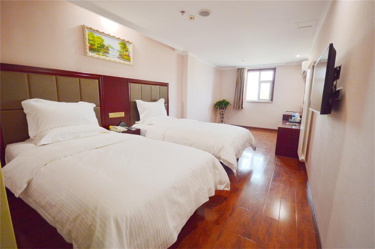 Greentree Inn Shandong Yantai Development Zone International Airport Shell Hotel Penglai Esterno foto